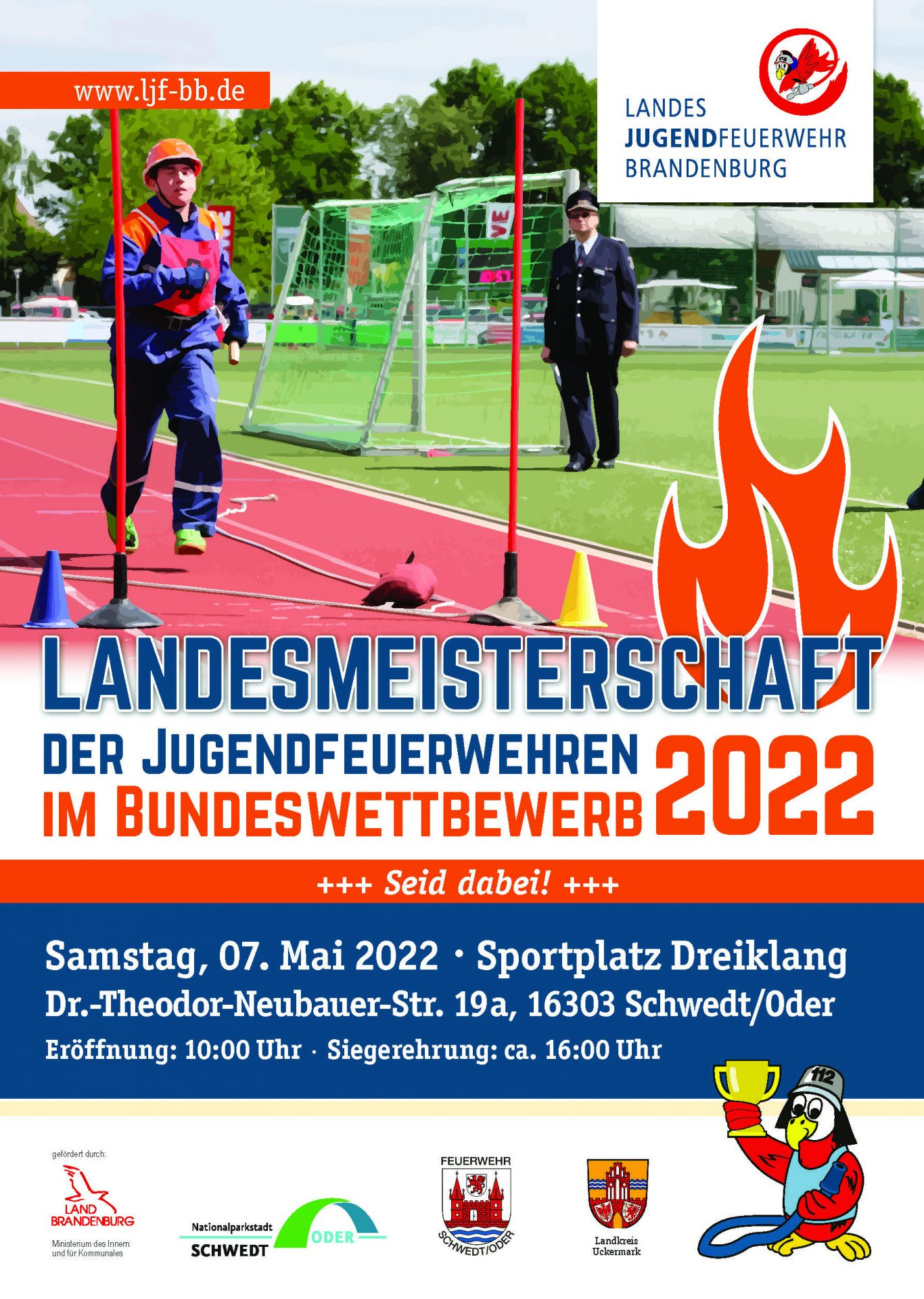 Plakat Landesmeisterschaften im Bundeswettbewerb